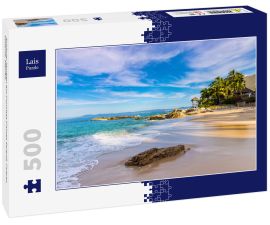 Lais Puzzle - Schöner Morgen am Conchas Chinas Strand, Puerto Vallarta, Mexiko - 500 Teile