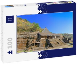 Lais Puzzle - Ruinen in Malinalco, Archäologische Stätte in Mexiko - 100 Teile
