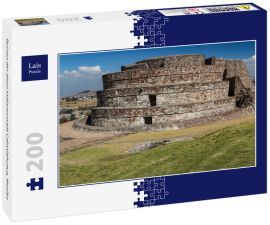Lais Puzzle - Ruinen der alten Indianerstadt Calixtlahuaca, Mexiko - 200 Teile