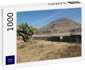 Lais Puzzle - Panorama auf Teotihuacan mit Sonnenpyramide, Mexiko - 1.000 Teile