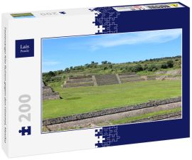 Lais Puzzle - Teotenango Alte Ruinen gegen den Himmel, Mexiko - 200 Teile