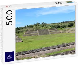 Lais Puzzle - Teotenango Alte Ruinen gegen den Himmel, Mexiko - 500 Teile