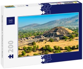 Lais Puzzle - Mondpyramide in Teotihuacan in Mexiko - 200 Teile