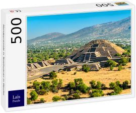 Lais Puzzle - Mondpyramide in Teotihuacan in Mexiko - 500 Teile