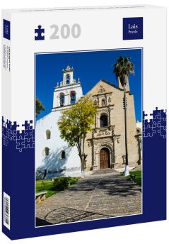 Lais Puzzle - Fassade des Tempels von Santa Maria Magdalena de Cuitzeo, Mexiko - 200 Teile