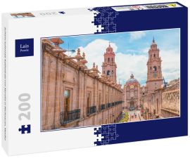 Lais Puzzle - Schöne koloniale Kathedrale von Morelia in Michoacan, Mexiko - 200 Teile