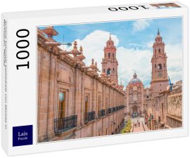 Lais Puzzle - Schöne koloniale Kathedrale von Morelia in Michoacan, Mexiko - 1.000 Teile