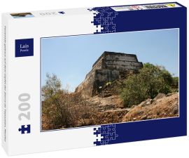Lais Puzzle - Pyramide gebaut auf dem Gipfel der Sierra de Tepoztlan, Mexiko - 200 Teile