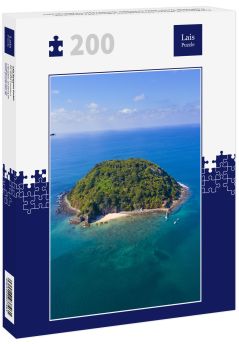 Lais Puzzle - Koralleninsel, Rincon de Guayabitos, Gemeinde Compostela, Pazifischer Ozean, Riviera Nayarit, Bundesstaat Nayarit, Mexiko - 200 Teile