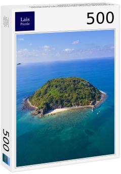 Lais Puzzle - Koralleninsel, Rincon de Guayabitos, Gemeinde Compostela, Pazifischer Ozean, Riviera Nayarit, Bundesstaat Nayarit, Mexiko - 500 Teile