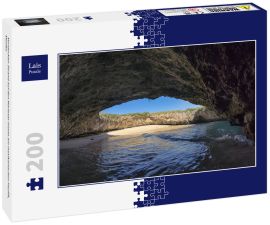 Lais Puzzle - Versteckter Strand auf den Marietas-Inseln am mexikanischen Pazifik, Mexiko - 200 Teile