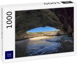 Lais Puzzle - Versteckter Strand auf den Marietas-Inseln am mexikanischen Pazifik, Mexiko - 1.000 Teile