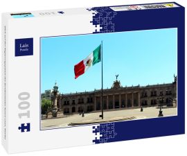 Lais Puzzle - Blick auf den Regierungspalast des Bundesstaates Nuevo Leon, Mexiko - 100 Teile