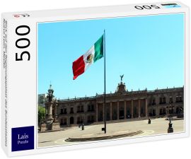 Lais Puzzle - Blick auf den Regierungspalast des Bundesstaates Nuevo Leon, Mexiko - 500 Teile