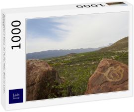 Lais Puzzle - Petroglyphe boca de Potrerillos, Nuevo León, Mexiko - 1.000 Teile