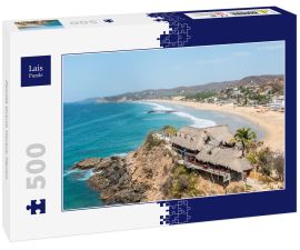 Lais Puzzle - Zipolite Strand, Oaxaca, Mexiko. - 500 Teile