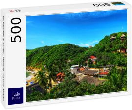 Lais Puzzle - Ein Paradies auf Erden, Mazunte, Oaxaca, Mexiko - 500 Teile
