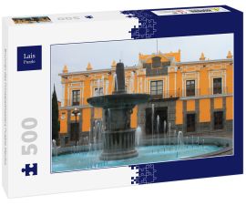 Lais Puzzle - Brunnen des Prinzipaltheaters Puebla Mexiko - 500 Teile
