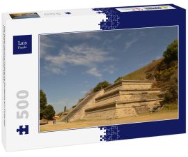 Lais Puzzle - Die Stadt Heroica Puebla de Zaragoza am Fuße des Vulkans Popocatepetl, Mexiko - 500 Teile