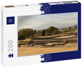 Lais Puzzle - Die Stadt Heroica Puebla de Zaragoza am Fuße des Vulkans Popocatepetl, Mexiko - 200 Teile