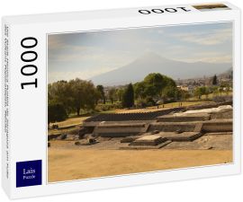 Lais Puzzle - Die Stadt Heroica Puebla de Zaragoza am Fuße des Vulkans Popocatepetl, Mexiko - 1.000 Teile