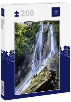 Lais Puzzle - Cedral-Wasserfall in der Sierra Gorda, Pinal de Amoles, Querétaro, Mexiko - 200 Teile