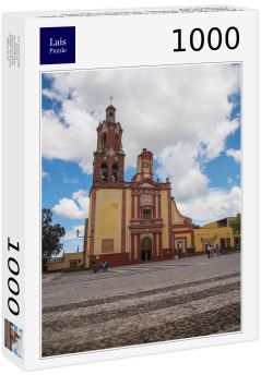 Lais Puzzle - Kathedrale der Pfarrei San Pedro und San Pablo, Cadereyta de Montes, Queretaro, Mexiko Armas-Platz - 1.000 Teile
