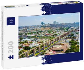 Lais Puzzle - Aquädukt von Queretaro, dieses Aquädukt ist das Symbol der Stadt Queretaro und eines der größten Aquädukte in Mexiko - 200 Teile