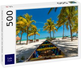 Lais Puzzle - Tropische Strandlage auf der Isla Holbox, Mexiko - 500 Teile