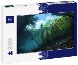 Lais Puzzle - Höhlentauchen in mexikanischen Cenoten, Mexiko - 200 Teile