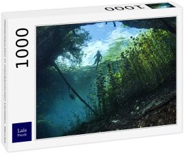 Lais Puzzle - Höhlentauchen in mexikanischen Cenoten, Mexiko - 1.000 Teile