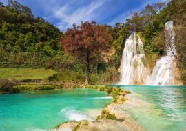 Lais Puzzle - Minas Viejas Wasserfall, Mexiko - 500 & 1.000 Teile
