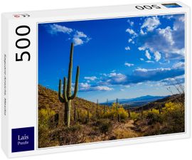 Lais Puzzle - Saguaro-Ansicht, Mexiko  - 500 Teile