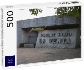 Lais Puzzle - Olmeken, Parque Museo La Venta,La Venta Museum Park, Villahermosa, Tabasco, Mexiko - 500 Teile
