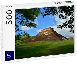 Lais Puzzle - Maya-Tempel 1 in Comalcalco, Mexiko - 500 Teile