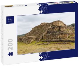 Lais Puzzle - Ruinen der prähispanischen Stadt Cacaxtla, Mexiko - 200 Teile