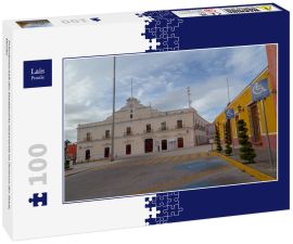 Lais Puzzle - Präsidentschaft des Stadtbezirks Huamantla im Zentrum der Stadt, Mexiko - 100 Teile