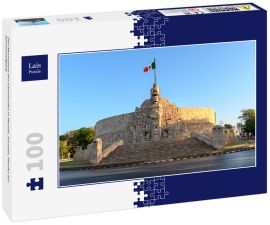 Lais Puzzle - Das Monument des Vaterlandes in Merida, Yucatan, Mexiko bei Sonnenaufgang - 100 Teile