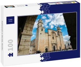 Lais Puzzle - Kathedrale in Merida, Mexiko - 100 Teile