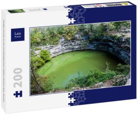 Lais Puzzle - Heilige Cenote an der archäologischen Stätte Chichen Itza, Mexiko - 200 Teile