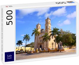 Lais Puzzle - Valladolid San Gervasio Kirche von Yucatan, Mexiko - 500 Teile