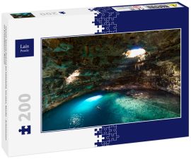Lais Puzzle - Cenote Samula Dzitnup bei Valladolid, Yucatan, Mexiko - Schwimmen im kristallblauen Wasser - 200 Teile