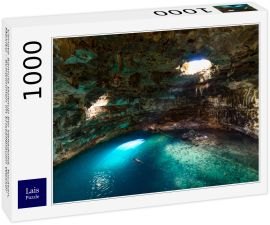 Lais Puzzle - Cenote Samula Dzitnup bei Valladolid, Yucatan, Mexiko - Schwimmen im kristallblauen Wasser - 1.000 Teile