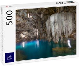 Lais Puzzle - Schöner Blick auf Cenote XKeken (XQuequen) in Dzitnup Dorf in der Nähe von Valladolid Stadt - Yucatan Halbinsel - Mexiko - 500 Teile