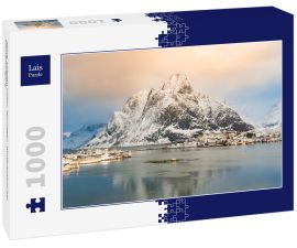 Lais Puzzle - Reine, Lofoten Inseln, Norwegen. Winteransicht bei Sonnenaufgang - 1.000 Teile