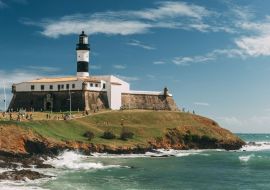 Lais Puzzle - Barra-Leuchtturm in Salvador, Bahia, Brasilien . - 500 & 1.000 Teile