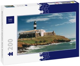 Lais Puzzle - Barra-Leuchtturm in Salvador, Bahia, Brasilien . - 200 Teile