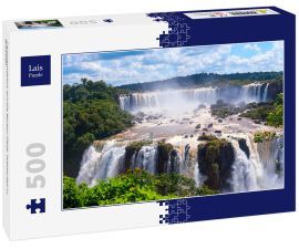 Lais Puzzle - Panoramablick auf die Iguazu-Fälle, Wasserfall in Brasilien - 500 Teile