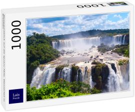 Lais Puzzle - Panoramablick auf die Iguazu-Fälle, Wasserfall in Brasilien - 1.000 Teile