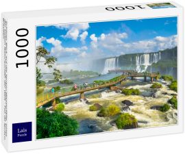 Lais Puzzle - Schöner Blick auf die Iguazu-Wasserfälle, eines der sieben Naturwunder der Welt - Foz do Iguaçu, Brasilien - 1.000 Teile